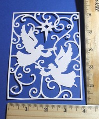 💎5 ANGELIC ANGEL💎 cardstock paper die cut embellishments