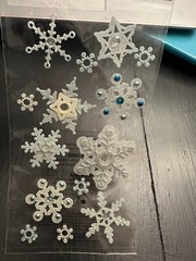 Jolee’s Boutique Winter Snowflakes Snow Dimensional Sticker Scrapbooking Crafts