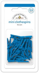 Doodlebug Embellishment Lot Mini Clothespins Add Dimension Projects 14 Colors