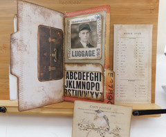 Junk Journal Ephemera Embellishment Add-on Handmade Set Vintage Style Set 4