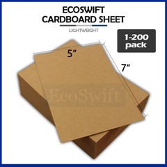 1-200 «EcoSwift» Chipboard Cardboard Craft Scrapbook Photo Pads Sheets 5″ x 7″