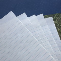 Vintage 80s Critter Sitters Lined Note Binder Paper Morgan Stationary Lot Sheets