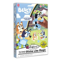 Bluey Set – Repositionable Pieces Stick Like Magic – Scenes and Pieces from The
