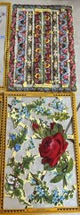 Lot Of 10 Mamelok Press Victorian Die Cut 9×6 Paper Sheets Angels Fruit Flowers