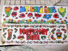 Karen Foster Sticker Parade Stickers -Love Bug-Life’s A Zoo-What A Scream- More