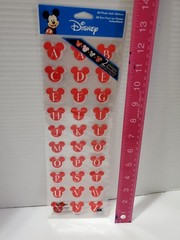 DR2 EK Success DISNEY MICKEY MOUSE Alphabet, Tags, And Adhesive Tiles Stickers