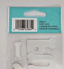 Jolee’s Boutiques EK Success PUPPY LOVE embellishment stickers, NIP-15 pc in pkg