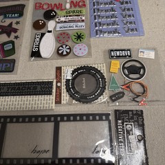 Lot of 9 New Jolee’s Boutique EK Success Scrapbooking Embellishment