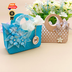 Alinacutle 1set Tote Bag Gift Box Dies Lady Purse