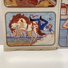 5 Vintage 1983 Barbie Stickers Topps Italy – # 175, 176, 22, 194 & 195 Mattel