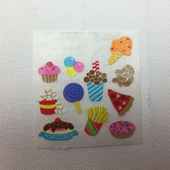 Vintage Holographic Sticker Sheets Animals Hearts Cars Dolphins Fun Variety Pack