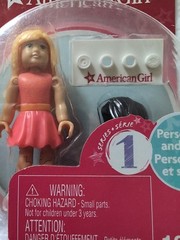 American Girl Bubble Stickers Sticker LotPack 8 And 3 Small Dolls And Lego Doll