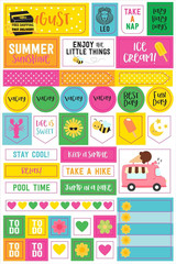 Essentials Month by Month Planner Stickers (Set of 475 Stickers) ⭐️⭐️⭐️⭐️⭐️