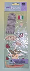 Jolee’s Boutique ITALY 11pcs Dimensional Scrapbooking Stickers RARE