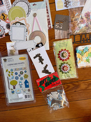 Large Mixed Lot of Metal Paper Thick Cardboard Scrapbooking Accents – includes