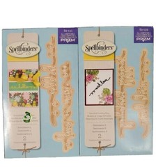 Spellbinders Die D-Lites Sentiments 5 S2-141 / Sentiments 3 S2-139