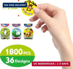 1800 Teacher Reward Encouragement Motivational Spanish Espanol Sticker in 36 Ani