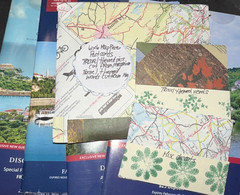 Lot Papercrafting Junk Journal Stamps Paper Stickers Diecuts CTMH Recollections