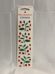 Mrs. Grossman’s Multicolor Ladybug NEW in package 3 Sheets