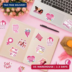 BeYumi Women’s History Month Sticker – 1000Pcs Women’s History Month Stickers in