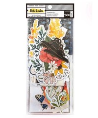 Vicki Boutin Nature Mixed Media Ephemera Pack 280pc Stickers/Cardstock/Acetate