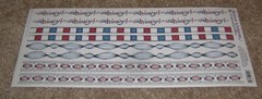 Creative Imaginations Renae Lindgren 5.5x12inch Border Sheet~Patriotic Baby