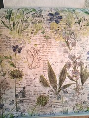 50 Pgs Detailed Beautiful Floral Sticker Book & Eph Paper 22pgs & 375 Stickers