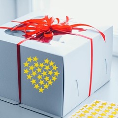 0.8″ Diameter Gold Star Stickers – 960 Pcs, 40 Sheets – Reward Stickers for C…