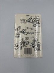 1981 Hallmark Teddy Bear Keeping In Touch Greetings Stickers Sealed 8 Sheets
