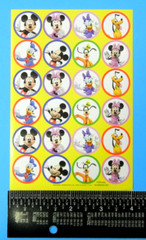 Mickey Mouse Disney Sticker Sheet