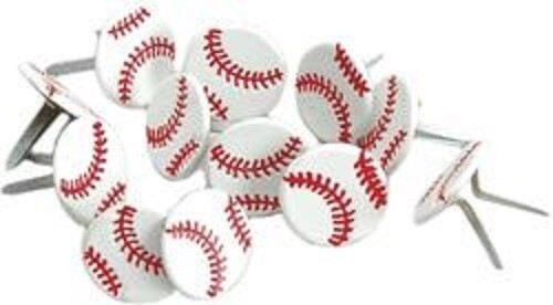 Baseball, sports, Decorative Scrapbook Brads – Eyelet Outlet #516