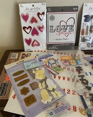 Lot Of Scrapbooking Items, Jolee’s And Others, Stickers Lot, See Photos