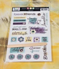 Three Bugs in A Rug Rub-Ons with Stick: FRIENDS 13-24 pcs NIP FREE SHIP!