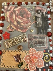 Memory Lane! 5 Vintage Junk Journal Ephemera Cards With Envelopes. Repurpose