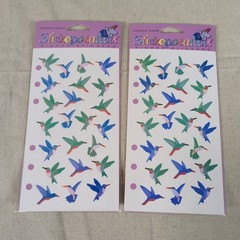 Stickopotamus photo safe binder stickers 2 sheets Hummingbirds SP-OP-03
