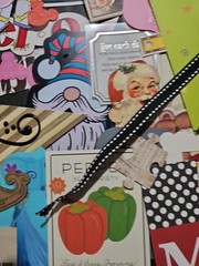 135 piece Ephemera Mystery Junk Journaling Crafting Scrapbooking Mixed Media