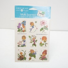 1984 Scented Scented Stickers Forest Fairy American Greetings Unopened 2 Sheets