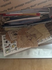 Huge Mystery Bundle junk journal / Craft Scrapbooking supplies lot