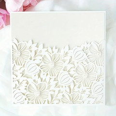 Metal Die Cuts Flower Hollow Out Greetings Card Backgrounds for Making Stamps Cu