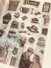 6.5″ x 9″ Scrapbook & Paper Crafting Stickers – 2 Bks- 24 Pgs/Book
