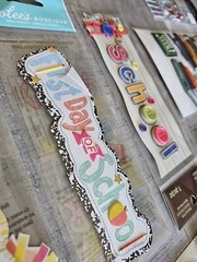 Sticker Lot SCHOOL Kids PreK Elementary Scrapbooking 3D Stickers Jolees RARE #65