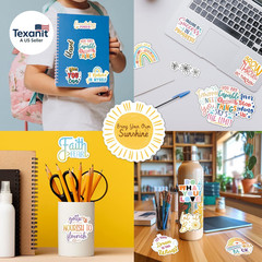 300PCS Affirmation Stickers, Holographic Motivational Sticker Pack, Positive Jou