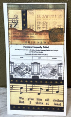 6Pc Vtg Ephemera Pack For Scrapbook Junk Journal Mixed Media Card Toppers Crafts