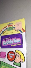 vintage Stickers,Gordy Puffy Bubble Yum Bubble Gum 1 Pack