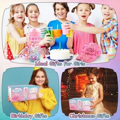 Gifts for Girls Age 4 5 6 7 8 9 10, Decorate Your Own Water Bottle and Baseba…