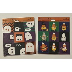 Large Lot Halloween Stickers Hallmark Googly-Eyes, Puffy, 22 Packs ALL NEW PACKS