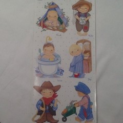 Country Boys SCRAPBOOKING Stickers by Tie Me To The Moon A63