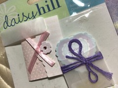 Daisy Hill Scrapbooking Dimensional Pockets for Baby