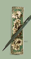 Victrorian Style Tall Bookmarks Supplies Scrapbooks Junk Journal 432