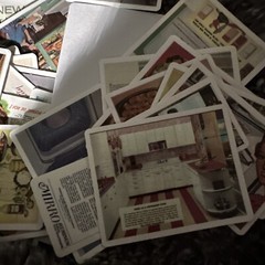Vintage looking old time advertisements. Lot of 10 randomly picked Stickers